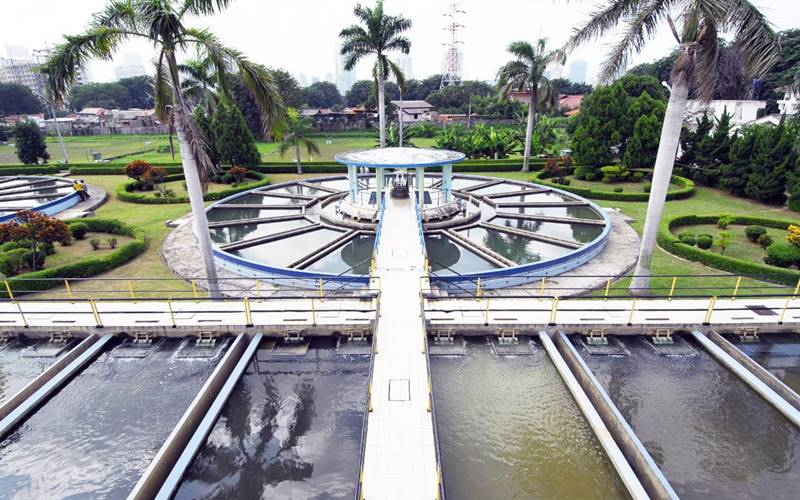 PT PAM Lyonnaise Jaya ( Palyja), operator penyediaan dan pelayanan air bersih untuk wilayah barat DKI Jakarta, mengumumkan pasokan air terganggu pada Jumat (7/8/2020)./Istimewa