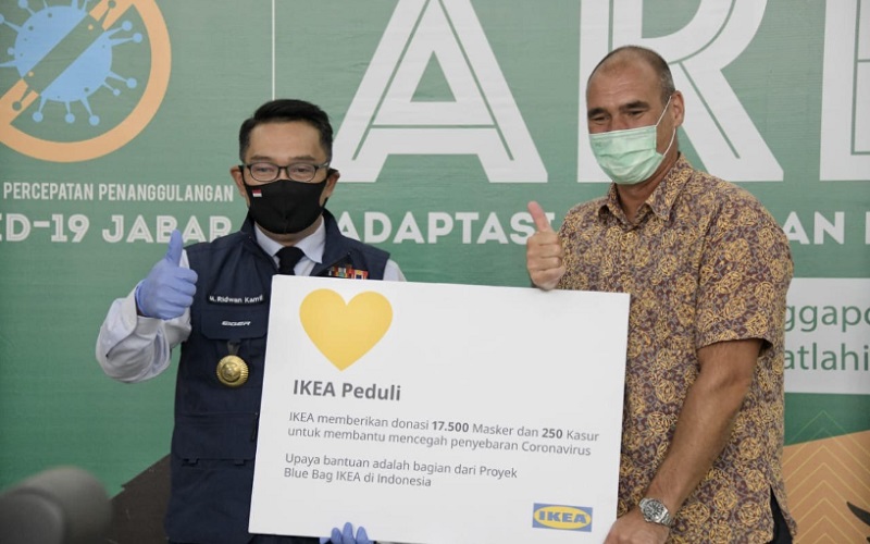  IKEA Sumbangkan Sebagian Keuntungan Blue Bag untuk Jawa Barat