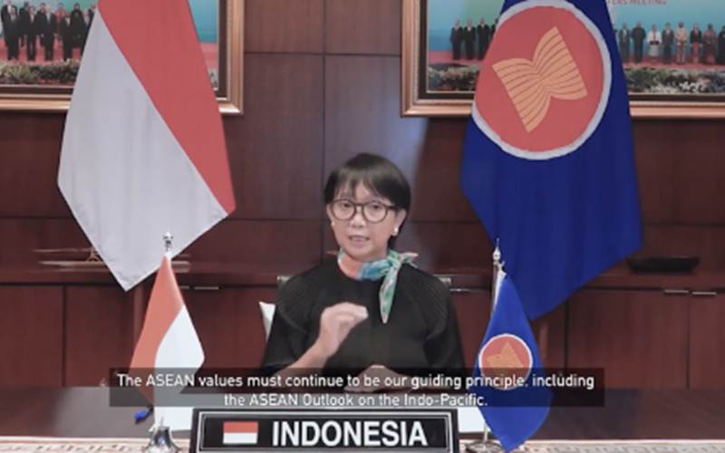  Menlu Retno Marsudi: Pandemi Ujian Bagi Solidaritas Asean