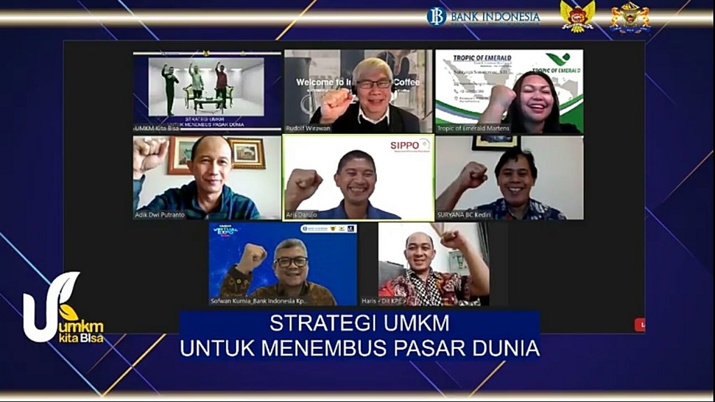  Bea Cukai Kediri Urun Rembuk di Gelaran UMKM Virtual Expo