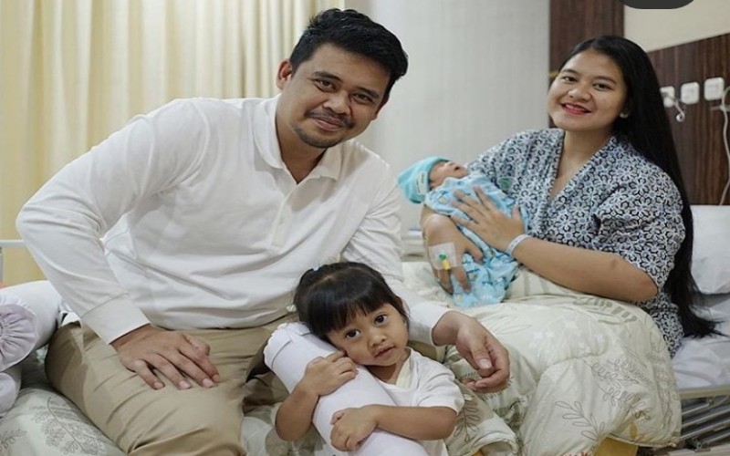  Ini Nama Lengkap Cucu ke 4 Jokowi, Anak Kedua Kahiyang Ayu dan Bobby Nasution