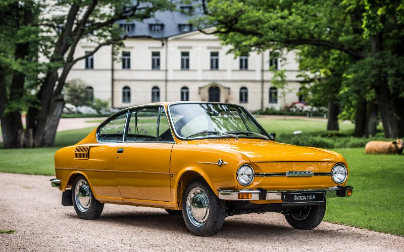  Skoda 110 R (1970–1980) : Coupe Elegan Dasar bagi Mobil Sport