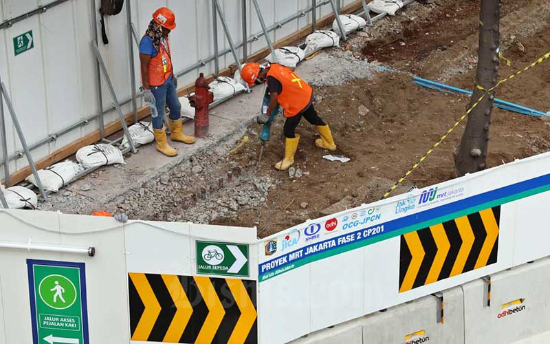  MRT Fase 2A Ditargetkan Bakal Beroperasi Pada 2025