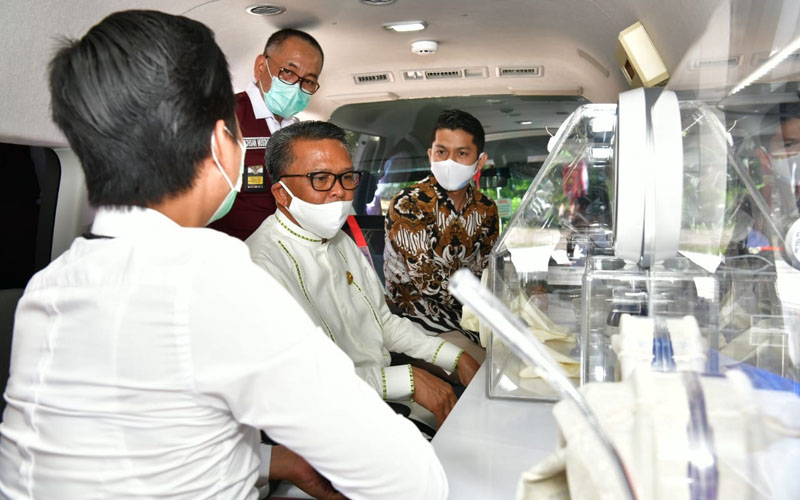  Akhirnya, Sulsel Miliki 2 Mobil Combat PCR Covid-19