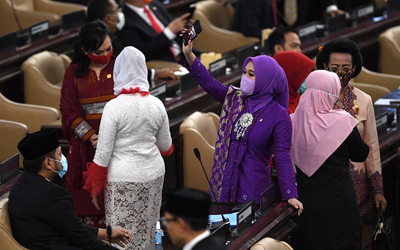  Sebanyak 161 Anggota Hadir Fisik dan 274 Anggota Secara Virtual saat Sidang Tahunan MPR