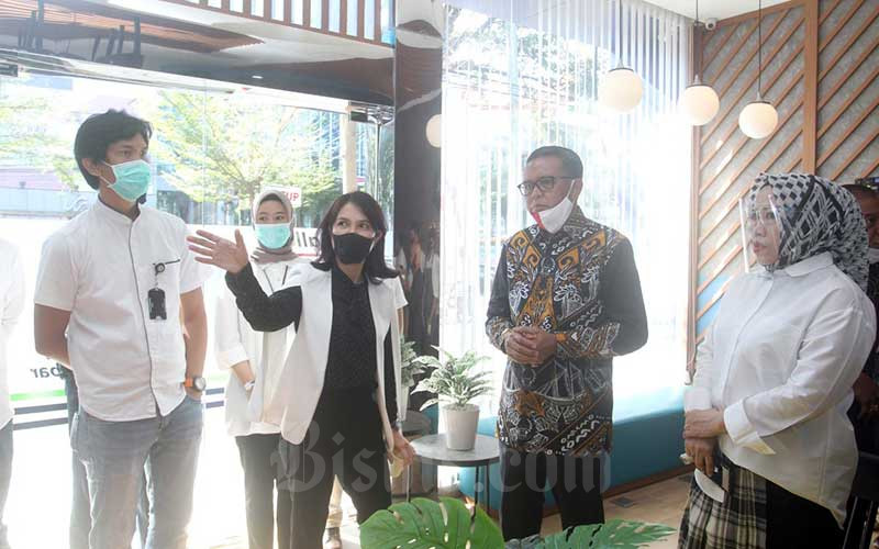  Bank Sulselbar Resmikan Galery ATM Pertama Yang Dilengkapan Petugas dan Ruang Coffe Break