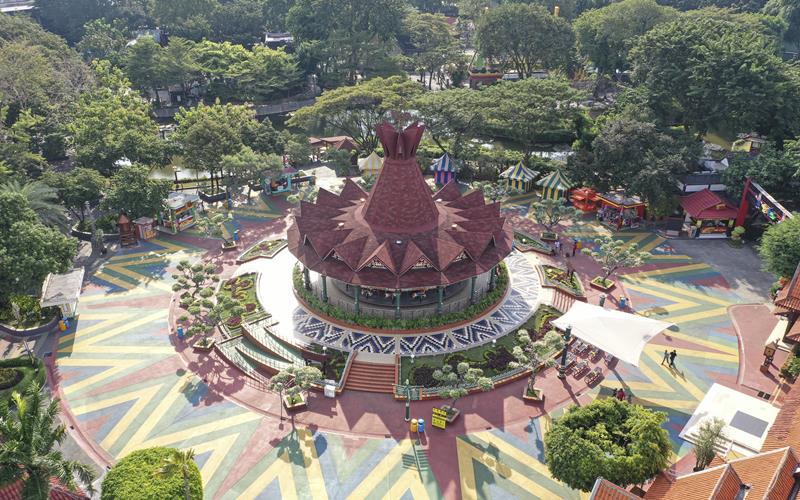  Ini Persiapan Ancol Kibarkan Merah Putih di Dalam Air