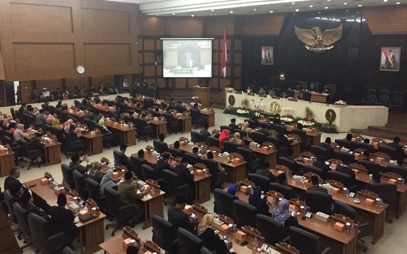  DPRD Jabar Lockdown, Sidang Paripurna HUT Jabar Dialihkan 