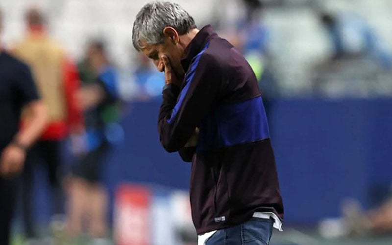  Resmi, Barcelona Pecat Pelatih Quique Setien