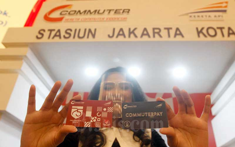  Bank Mandiri Bersama KAI Luncurkan Kartu Prabayar Commuter Pay