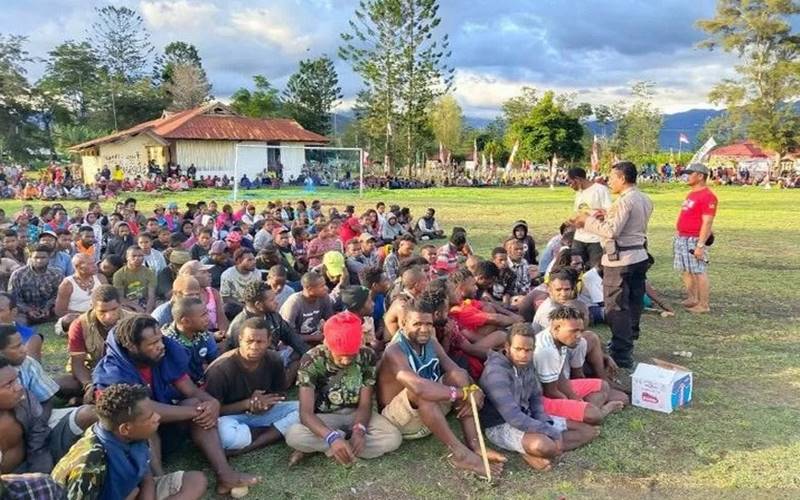  HUT Ke-75 RI: Pertandingan Sepak Bola di Jayawijaya Ricuh, 23 Orang Luka-Luka