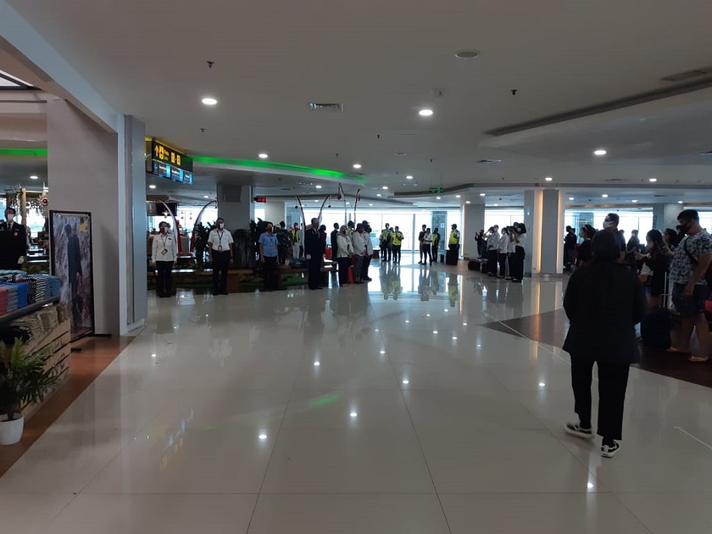  Nuansa Khidmat Iringi Peringatan 17-an di Bandara I Gusti Ngurah Rai