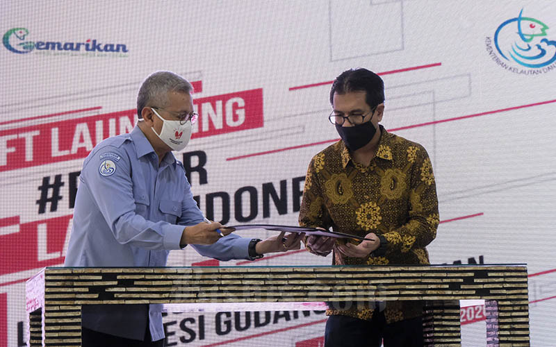  Penandatanganan Kerjasama Kementerian Kelautan dan Perikanan Dengan Gojek