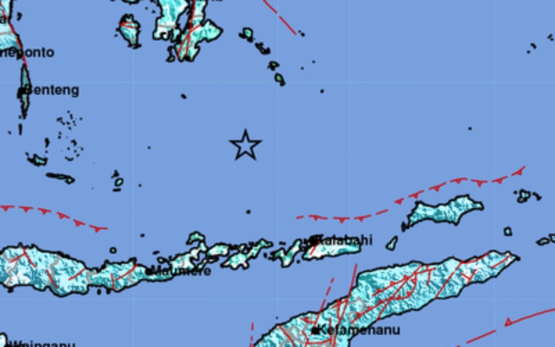  Gempa Susulan di Laut Banda, Magnitudo 5.0 dan Tak Berpotensi Tsunami