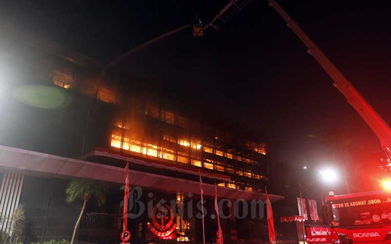  Gedung Kejagung Terbakar, Berkas Kasus Korupsi dan Tahanan Aman