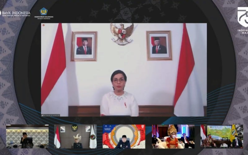  Lantik Eselon II dan III, Sri Mulyani Ingatkan Perang Lawan Corona