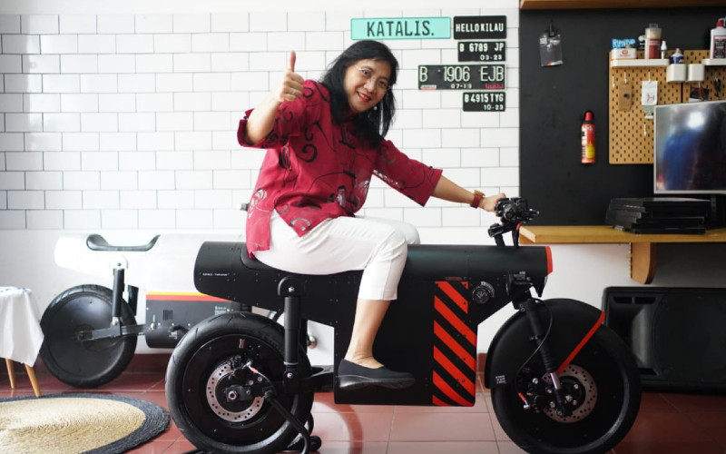  Katalis EV.1000, Motor Listrik Karya Anak Bangsa Tampil di Makau