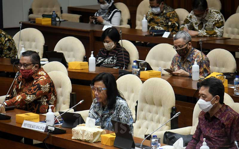  Komisi XI DPR Gelar Raker Bahas Realisasi Dana Pemulihan Ekonomi Nasional