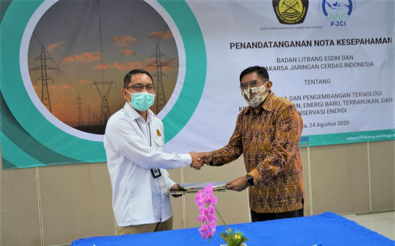  Balitbang ESDM dan PJCI Kembangkan EBT Pakai Smart Grid