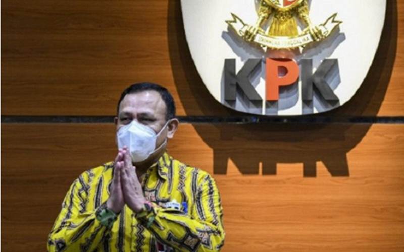  Usai Sidang Etik, Firli Tak Bersedia Beri Keterangan