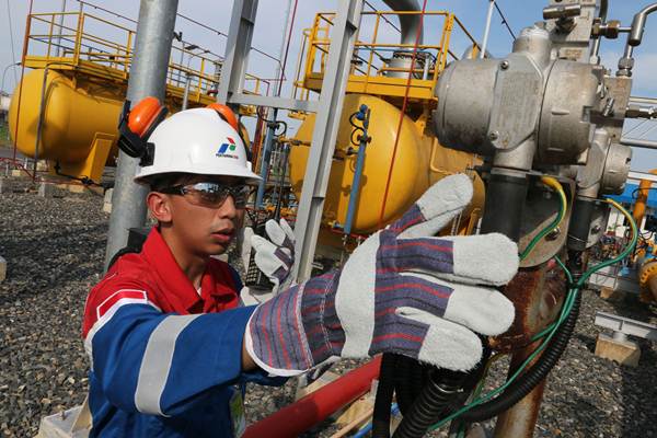  Pertagas Uji Coba Salurkan Gas BOB Siak Pusako