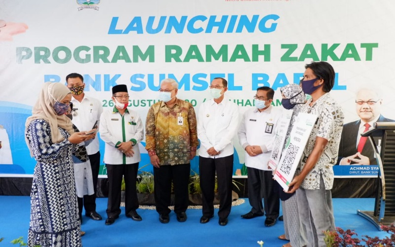  Bank Sumsel Babel Perkuat Penyaluran Dana Zakat Secara Digital