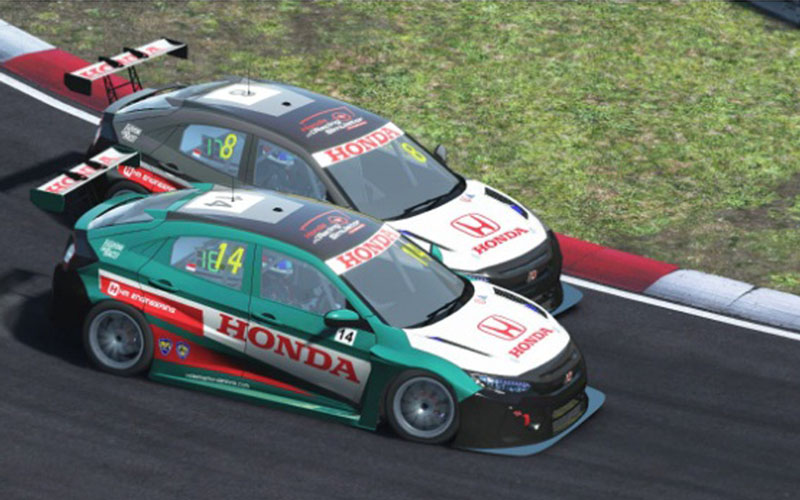 Honda Racing Simulator Championship (HRSC)./Istimewa