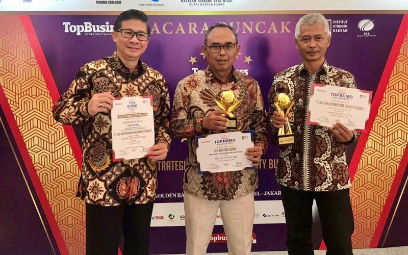  Bertahan Saat Pandemi, Jaswita Jadi BUMD Terbaik