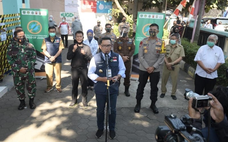  Disuntik Vaksin Corona Pertama Kali, Ridwan Kamil: Nyut-nyutan