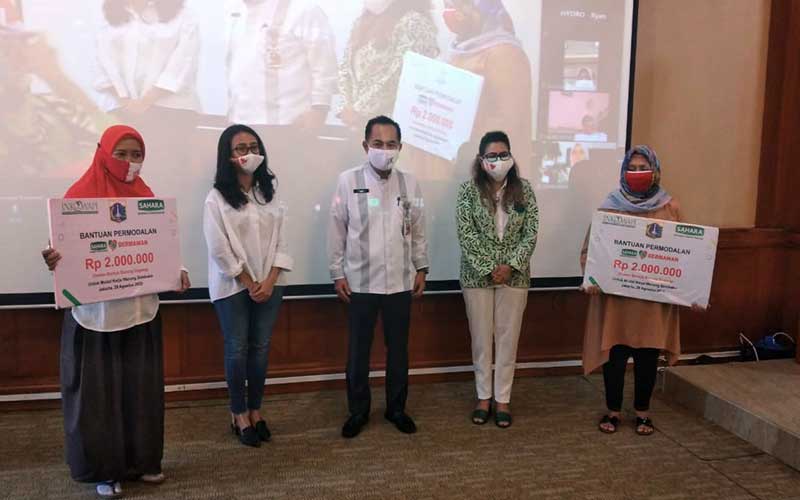  Sahara Berikan Berikan Bantuan Modal Kerja Untuk Warung-Warung Yang Terdampak Covid-19