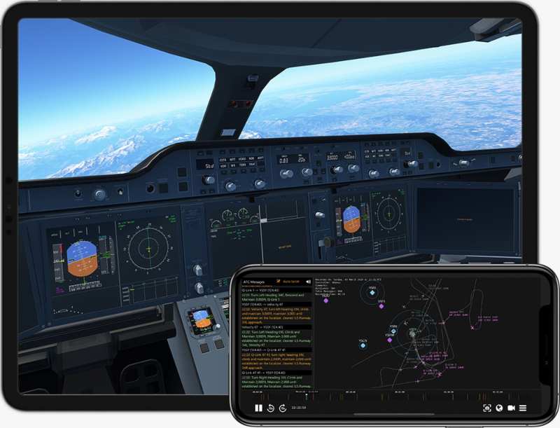  Infinite Flight, Microsoft Flight Simulator Versi Mini