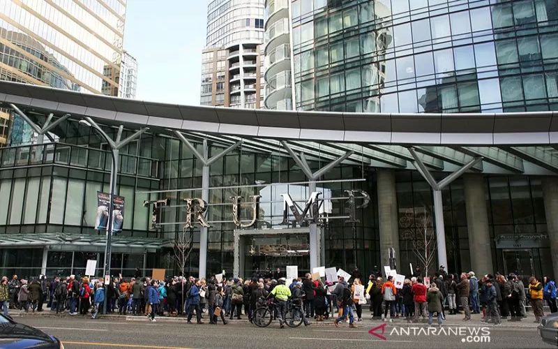  Efek Covid-19, Trump International Hotel di Vancouver Bangkrut 