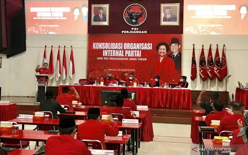  PDIP Konsolidasikan Suara Sokong Penganti Risma dan Pertarungan Pilkada di Jatim