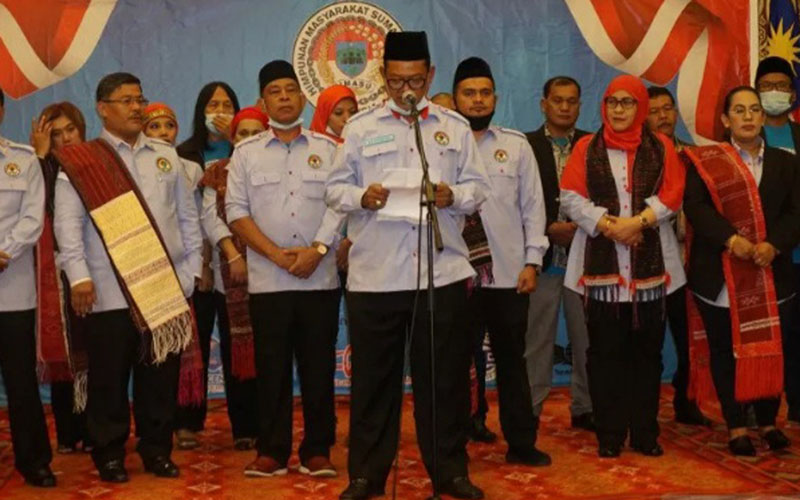  Warga Malaysia dari Sumatra Utara Deklarasikan Himasu