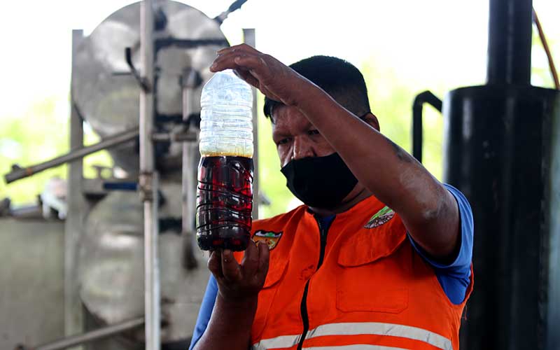  Dinas Lingkungan Hudup Bandah Aceh Mengubah Sampah Menjadi Bahan Bakar Minyak