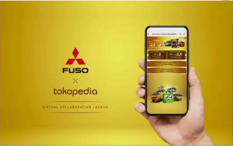  Mitsubishi Fuso Buka Dealer Digital di Tokopedia