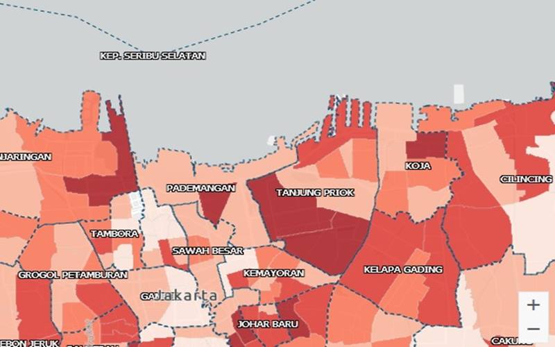  Bukan Kuning, Jakarta Zona Merah Corona!