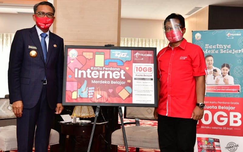  610.311 Pelajar di Sulsel Dapat Subsidi Kuota Internet Telkomsel