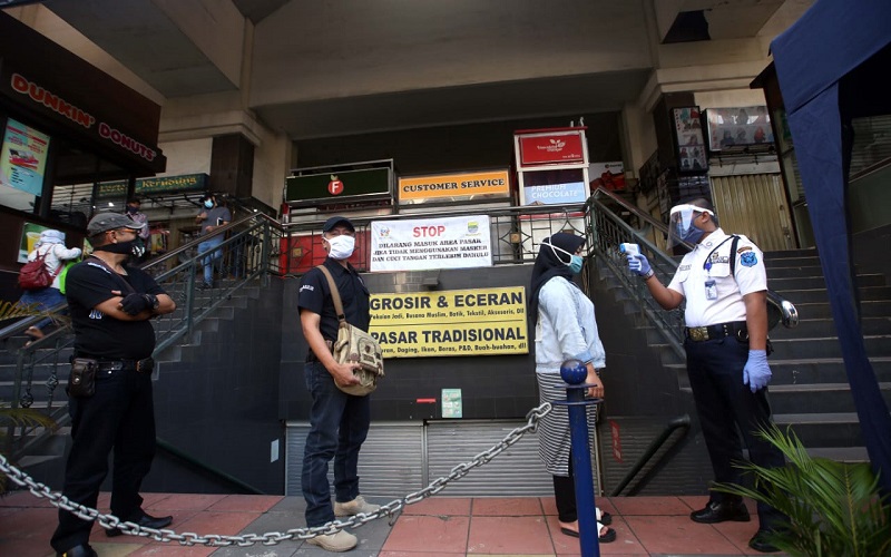  Ada Pedagang Positif Covid-19, Pasar Baru Tetap Beroperasi Normal