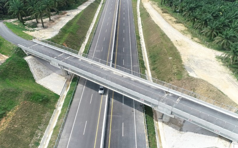  Waduh! Ada Pergerakan Tanah di Jalan Tol Pekanbaru—Dumai