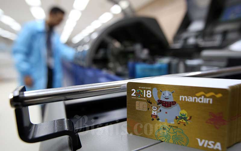  Penerbitan Kartu Kredit Baru di Bank Mandiri Turun Lebih dari 50 Persen