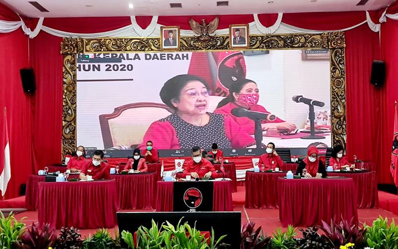  Megawati Perintahkan Kader  Satu Barisan Menangkan Pilwalkot Surabaya 2020