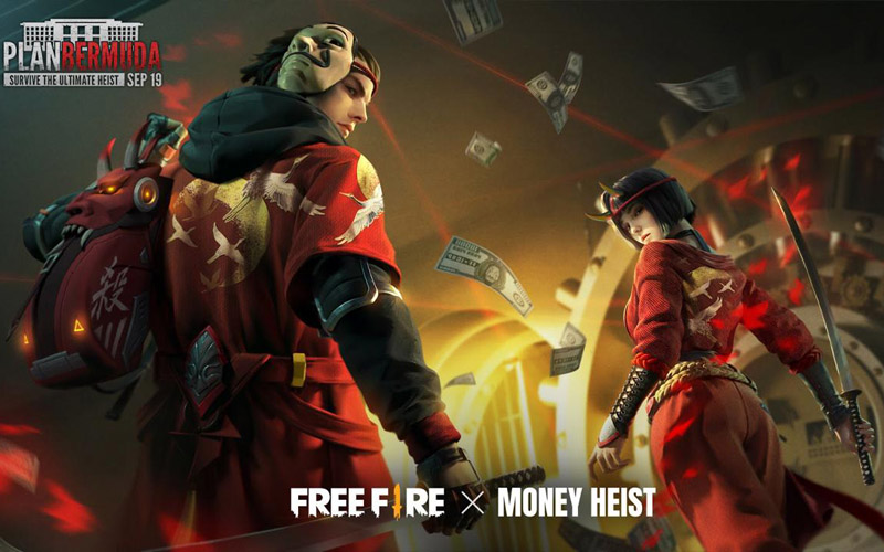  Ini Cara Dapat Kostum Eksklusif Free Fire x Money Heist