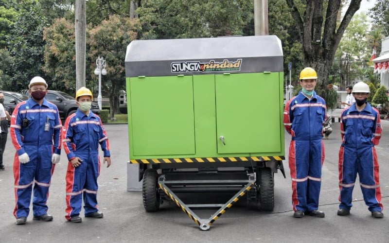  Ridwan Kamil Perkenalkan Alat Pemusnah Sampah Ramah Lingkungan