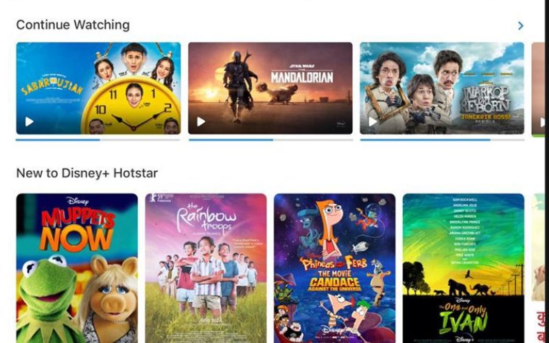  Mau Nonton Film Lewat Disney+ Hotstar, Ini Harga Paket Layanannya 