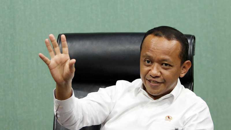 Kepala Badan Koordinasi Penanaman Modal (BKPM) Bahlil Lahadalia. Bisnis/Eusebio Chrysnamurti