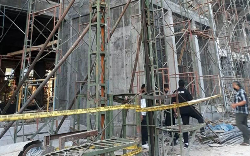  Kelebihan Beban Jadi Penyebab Lift Tewaskan 4 Pekerja di Malang 