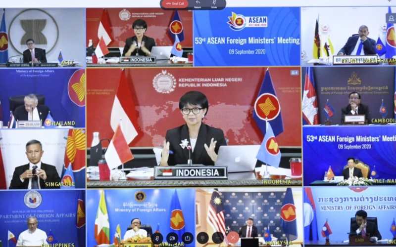  Temu Menteri Luar Negeri Asean Soroti Gejolak Laut China Selatan