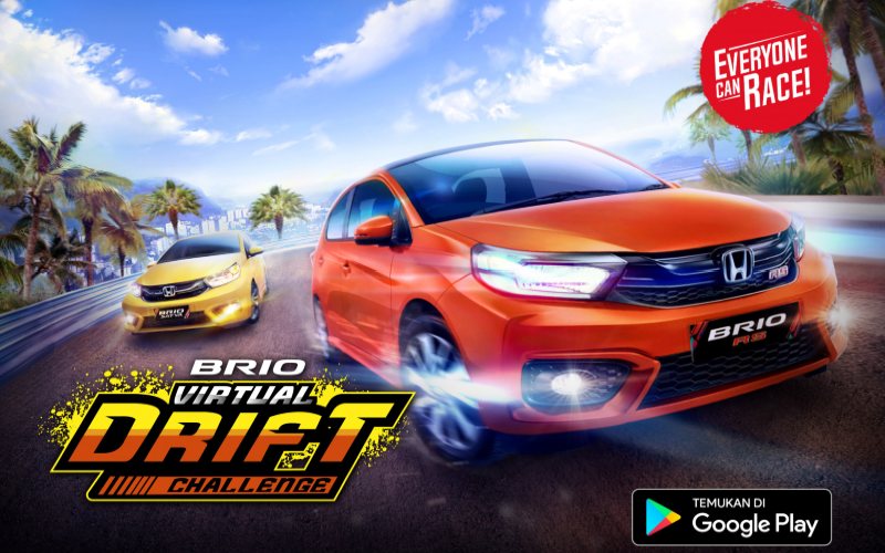  Sehari Diluncurkan, Gim Brio Virtual Drift Challenge Gaet Seribu Pengunduh