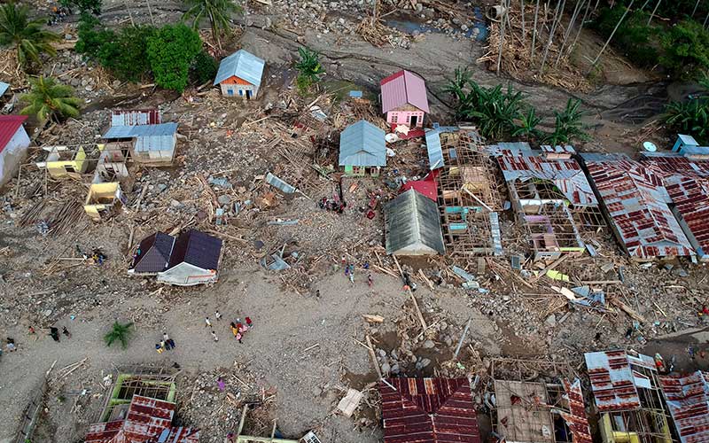  Kondisi Terkini Wilayah Yang Terdampak Banjir Bandang dan Tanah Longsor di Gorontalo
